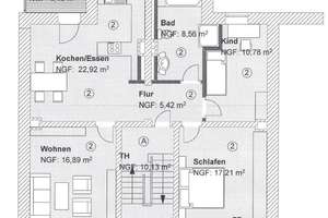 Helle Altbauwohnung  in Essen-Frohnhausen – Sybelstraße 70, 45145 Frohnhausen, Essen – Vorschaubild 12