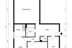+++BEGASWEG:  3 ZIMMER WOHNUNG MIT EBK UND STELLPLATZ+++ – Begasweg 1a, 65195 Nordost, Wiesbaden – Vorschaubild 14
