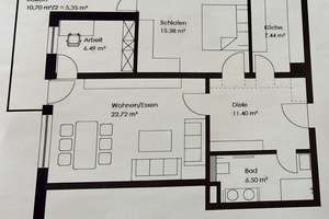 3-Zimmer-Wohnung in Regensburg – Die vollständige Adresse der Immobilie erhältst du vom Anbieter., 93049 Westenviertel, Regensburg – Vorschaubild 7
