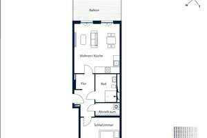 Exklusive 2 Zimmer Wohnung Neubau - 2 Bedroom Apartment with Kitchen and Balcony Newbuilt – Rummelsburgerstrasse 108, 10319 Friedrichsfelde, Berlin – Vorschaubild 7