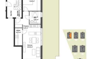 Attraktive 2-Zimmer-Gartenwohnung mit Terrasse und modernem Wohnkomfort im QNG-Standard! Obj 10000 – Die vollständige Adresse der Immobilie erhältst du vom Anbieter., 15738 Zeuthen – Vorschaubild 10