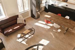 Provisionsfrei: Helle, ruhige DG-Maisonette mit Balkon am Boxhagener Platz – Krossener Straße 13, 10997 Friedrichshain, Berlin – Vorschaubild 3