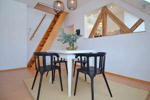 Sehr schöne möblierte 4-Zimmer Dachwohnung mit Internet und Dachterrasse in Wiesbaden – Die vollständige Adresse der Immobilie erhältst du vom Anbieter., 65197 Rheingauviertel / Hollerborn, Wiesbaden – Vorschaubild 9