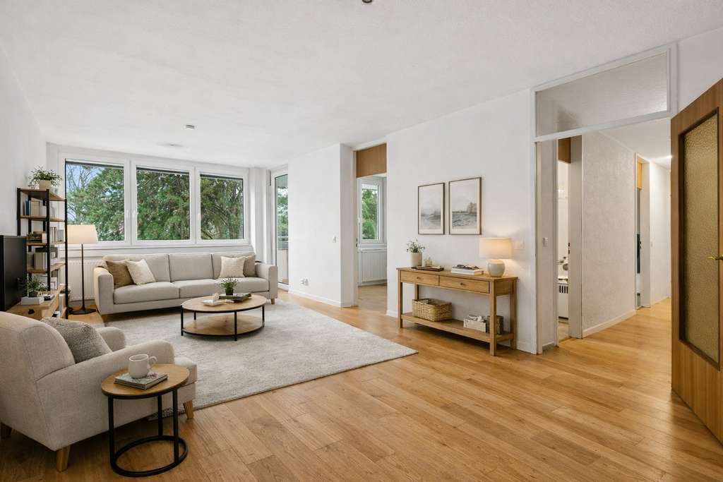 Immobilie in Unterhaching - Lichtdurchflutete 3-Zimmer-Wohnung mit viel Potential in ruhiger Lage - Bild 2