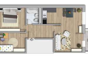 Genau das Richtige! Helle 3-Zimmer-Wohnunt mit großem Balkon! – 39116 Sudenburg, Magdeburg – Vorschaubild 12
