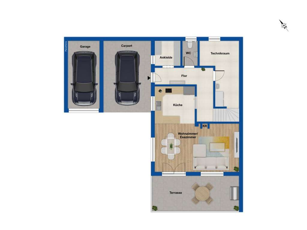 Immobilie in Zachenberg - Attraktive, moderne und vermietete Doppelhaushälfte in Zachenberg, Nähe Ruhmannsfelden - Bild 3