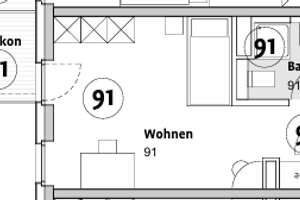 Für Studenten und Azubis: 1-Zimmer-Appartement mit Balkon und Küche in Berlin-Mitte – Wadzeckstraße 4, 10178 Mitte (Ortsteil), Berlin – Vorschaubild 11