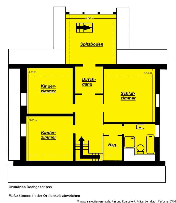 Grundriss DG