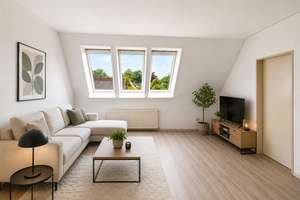 Gut geschnittene und bezugsfreie 2-Zimmer-Dachgeschossswohnung mit Balkon in Oldenburg/Eversten – Die vollständige Adresse der Immobilie erhältst du vom Anbieter., 26131 Eversten, Oldenburg (Oldenburg) – Vorschaubild 4