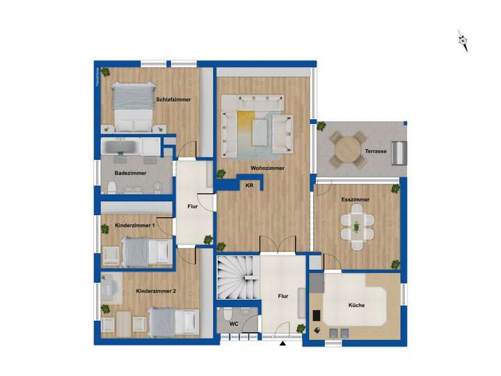 Grundriss - Erdgeschoss