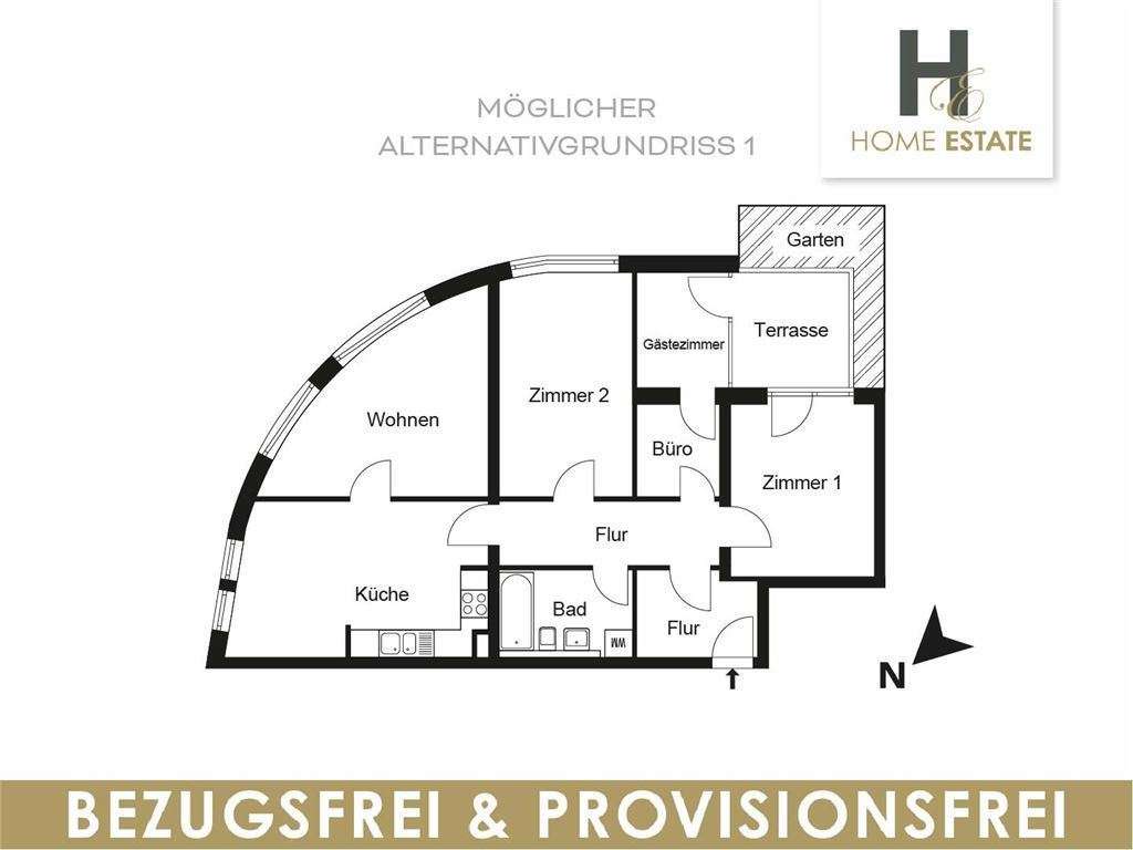 Immobilie in Teltow - Familienwohnung mit Garten - Bezugsfrei & Provisionsfrei  - Bild 4