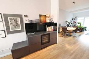 LOFT-STYLE PENTHOUSE MIT AUFZUG - STILVOLLE EINBAUKÜCHE & EINBAUTEN - SONNIGE TERRASSE & KAMIN – Oldenburger Str. 2 cc, 10551 Moabit, Berlin – Vorschaubild 22