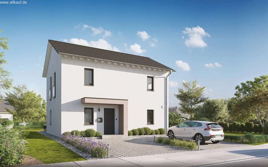 Immobilie in Freystadt - Home 5 - Ihr individuelles Familienhaus mit offenem Raumkonzept und viel Komfort inklusive Baugrunds - Bild 1