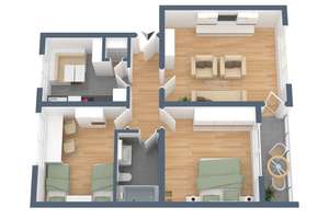 3,5-Raum-Wohnung im schönen Schmachtendorf! Perfekt für ein Paar! – Die vollständige Adresse der Immobilie erhältst du vom Anbieter., 46147 Sterkrade-Nord, Oberhausen – Vorschaubild 9