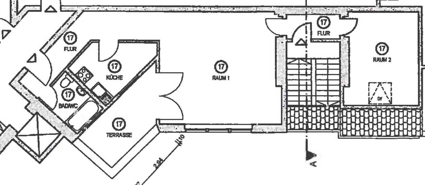+++ Bezugsfreie 2-Zi. DG-Wohnung mit Süd-Terrasse & Aufzug mit viel Gestaltungspotenzial +++, Berlin – Bild 2