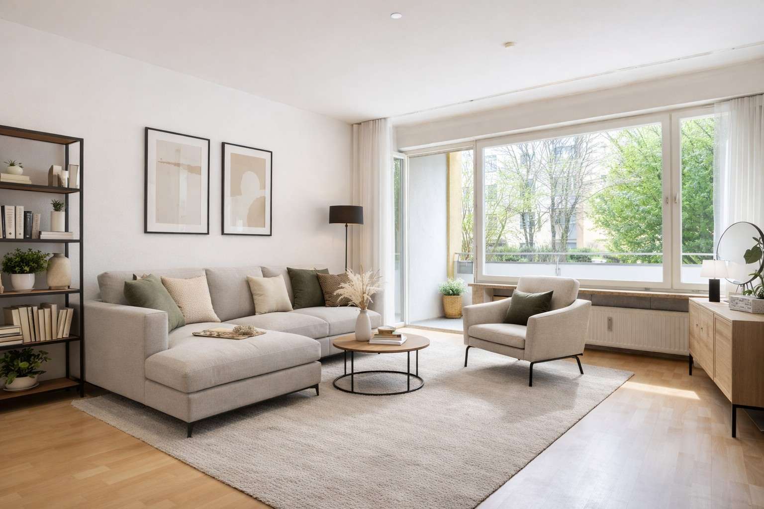 ProEigentum: 3-Zi-Whg. in Mü-Neuhausen, 84,3 m², Küche, Abstellraum, Balkon, renovierungsbedürftig, München – Bild 2