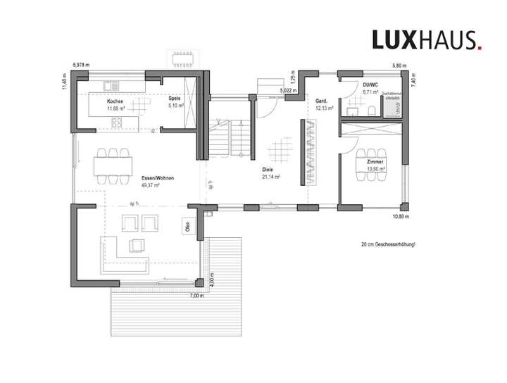 Grundriss Erdgeschoss