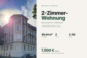 Wohnen mit Charakter: Zwei-Zimmer-Wohnung in Berlin-Adlershof