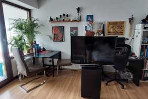 Teilmöbelierte 1-Zimmer-Wohnung mit Balkon und Einbauküche in Würzburg – Würzburg – Vorschaubild 3