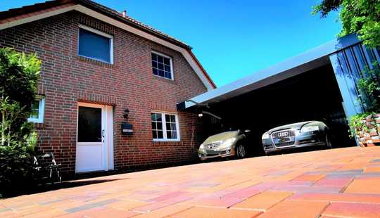 Bild von Barßel: Modernisierte Familien- Doppelhaushälfte in ruhiger Sackgassenendlage