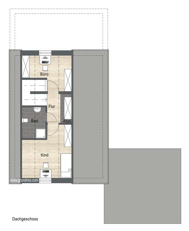 Umbauvorschlag Dachgeschoss
