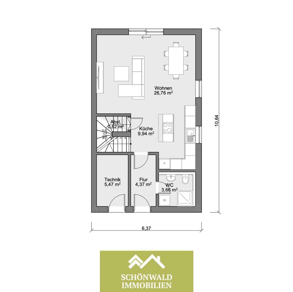 Immobilie in Hardthausen am Kocher - Schlüsselfertiger NEUBAU in Gochsen - Festpreis (inkl. Grundstück) - Bild 2