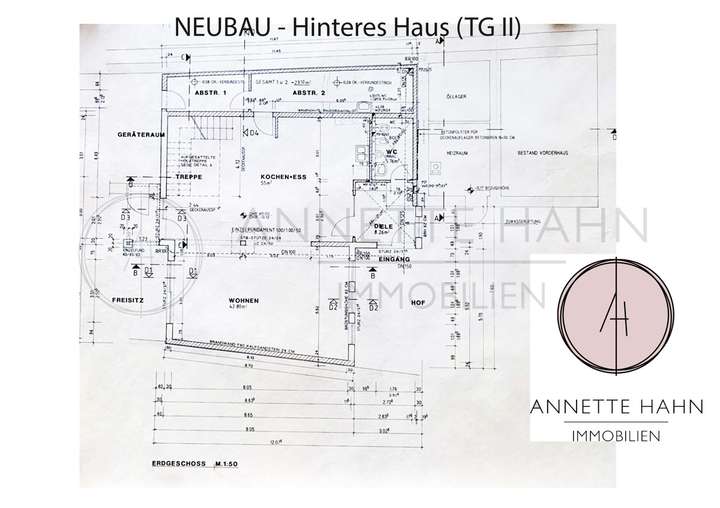 Grundriss TG II Neubau Erdgesc
