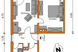 Gemütliche 2-Raumwohnung sucht neue Lieblingsmieter – Peterstraße 23, 39104 Altstadt, Magdeburg – Vorschaubild 8