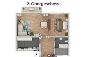 Mehr als zwei Zimmer: eine gute Perspektive. – 40235 Grafenberg, Düsseldorf – Vorschaubild 23