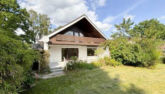 Bild von Einfamilienhaus mit großem Grundstück in ruhiger Lage in Hamburg-Bramfeld, provisionsfrei