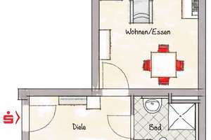 Gepflegte 2-Zimmer-Wohnung mit Westbalkon – Dr.-Otto-Meyer-Straße 38, 86169 Lechhausen-West, Augsburg – Vorschaubild 11