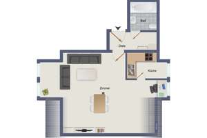 Stilvolles Dachgeschoss-Apartment in historischer Hofanlage von
Köln-Zündorf – Die vollständige Adresse der Immobilie erhältst du vom Anbieter., 51143 Zündorf, Köln – Vorschaubild 25