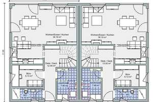 Neubau von 2 Doppelhaushälften. 
Clever geplant. Doppelter Vorteil. – Die vollständige Adresse der Immobilie erhältst du vom Anbieter., 76835 Hainfeld – Vorschaubild 4