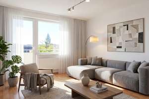 die Stadt zum Greifen nahe - helle 3 Zimmer mit großem Südbalkon, Tageslichtbad und Einbauküche – Heinrich-Beck-Str. 56, 9112 Kaßberg, Chemnitz – Vorschaubild 3