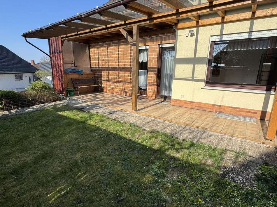 Überdachte Terrasse