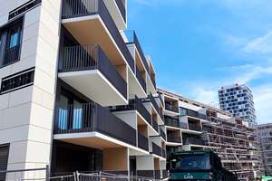 Stilvolle 2-Zimmer-Wohnung mit moderner Einbauküche, großem Balkon und Tiefgarage in Stuttgart – Die vollständige Adresse der Immobilie erhältst du vom Anbieter., 70469 Bahnhof Feuerbach, Stuttgart – Vorschaubild 3