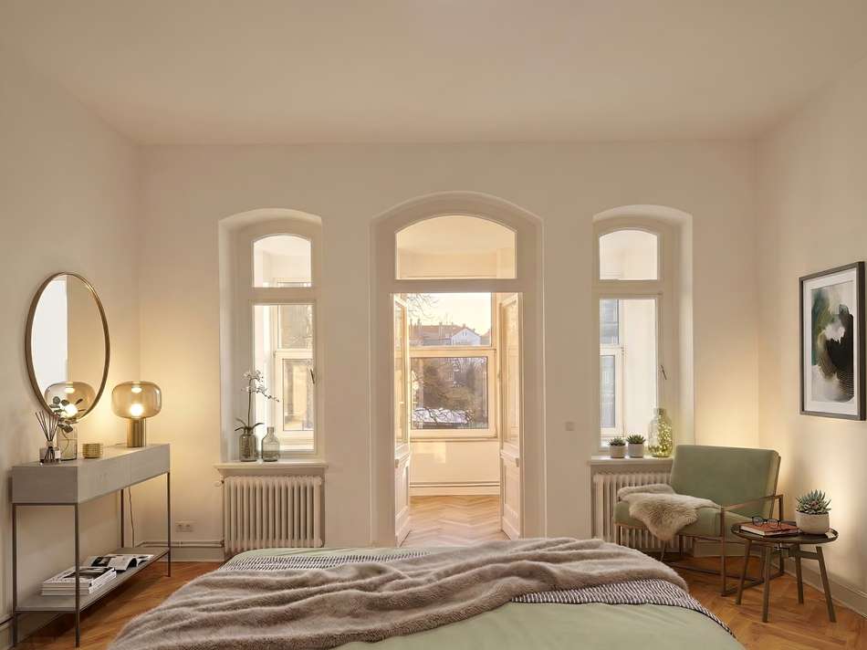 Schlafzimmer - visualisiert