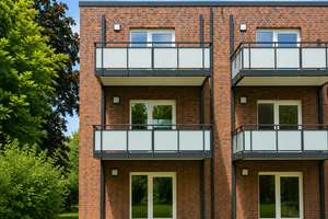 3-Zimmer-Neubauwohnung mit Balkon/Terrasse in Kappeln an der Schlei (WBS erforderlich!) – Ellenberger Straße 10, 24376 Kappeln – Vorschaubild 1