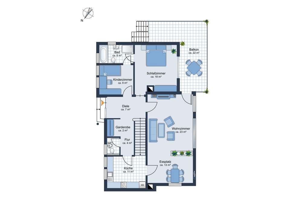 Grundriss EG