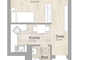 Neue Wohnung, neues Glück! Attraktive 1-Raum-Wohnung mit Balkon. – Martinshöhe 5a, 4158 Wiederitzsch, Leipzig – Vorschaubild 16
