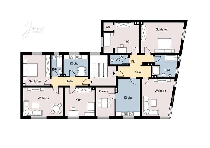 Grundriss 1. Obergeschoss