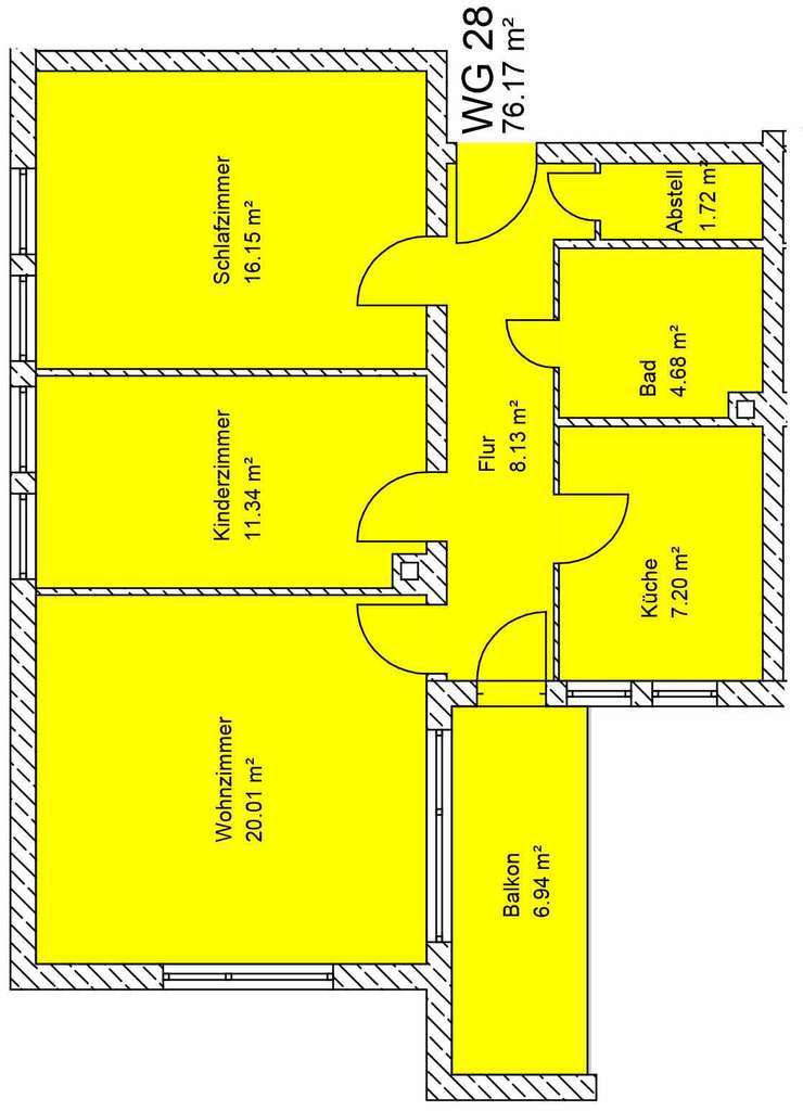 Immobilie in Bensheim - Provisionsfrei! Leerstehende 3-Zi.-Wohnung mit Wohnküche, Balkon & Aufzug, Toplage, Stellplatzoption - Bild 1