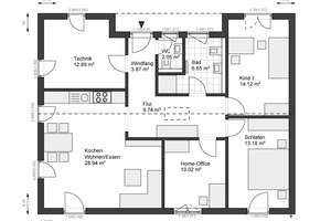 Der schnellste Weg zum stufenlosen Eigenheim: KfW-Bungalow über flexiblen Mietkauf – 33619 Dornberg, Bielefeld – Vorschaubild 2