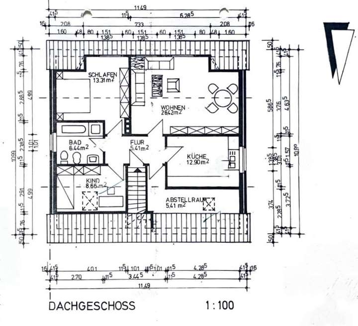 Grundriss DG