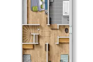 Modernes Neubau-Reihenhaus in Augustfehn – Die vollständige Adresse der Immobilie erhältst du vom Anbieter., 26689 Apen – Vorschaubild 10