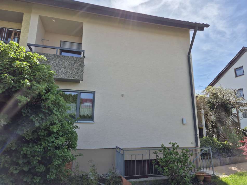 Hausansicht vom Garten