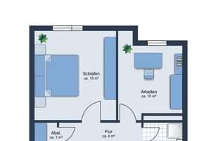 Zuhause auf zwei Ebenen: Maisonette mit Garten – Die vollständige Adresse der Immobilie erhältst du vom Anbieter., 22529 Lokstedt, Hamburg – Vorschaubild 7