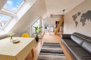 Lichtdurchflutete 3,5-Zimmer-Wohnung in Stuttgart Mitte mit Balkon