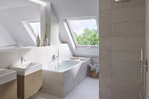 Lukrativ vermietet: helle 2 Zimmerwhg. mit großer Dachterrasse – Bodenseestraße 45, 81243 Pasing, München – Vorschaubild 6