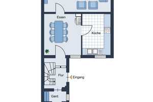 Mz-Mombach! Reihenhaus mit viel Platz für die ganze Familie! 7 Zimmer, 2 Bäder & extra-großer Garten – Mainz – Vorschaubild 2